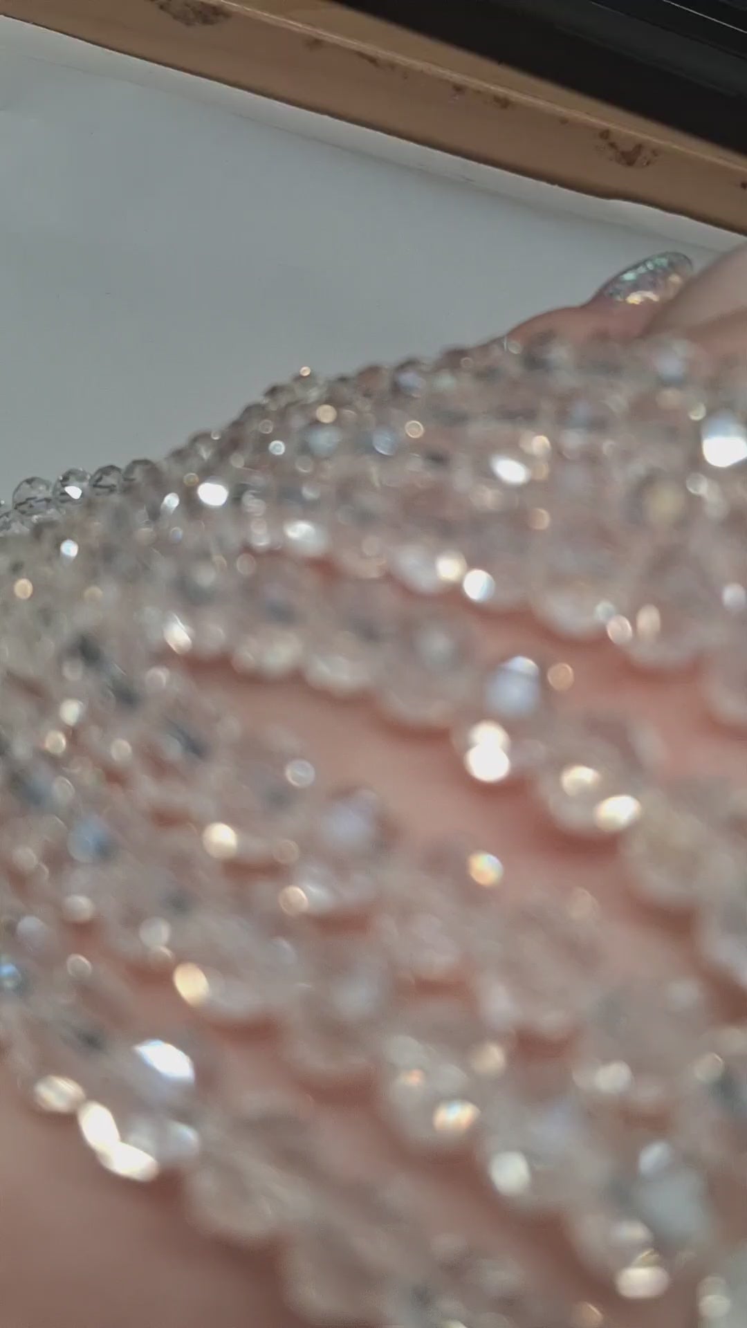 6mm Clear AB Crystal Beads